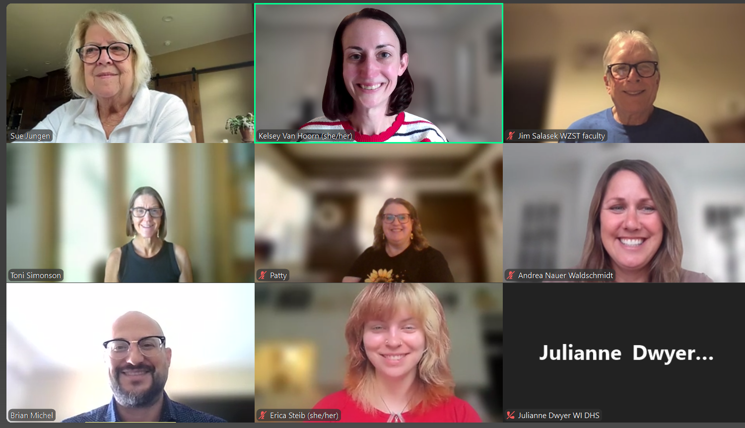 2025 Wisconsin Zero Suicide Faculty